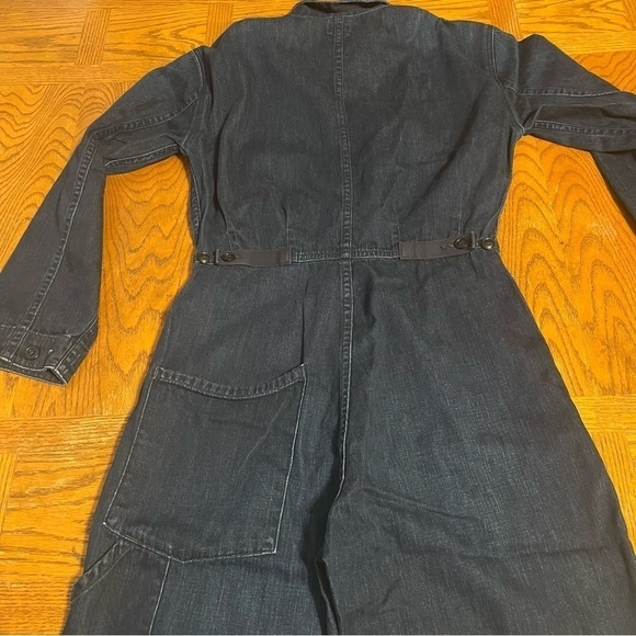 C of H Citizens of Humanity Hailey Jean Denim Utility Jumpsuit Sz XS Relaxed - Picture 12 of 15